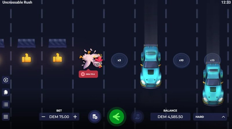 Expérience d'Excitation Irrépressible avec le Jeu de Casino Uncrossable Rush en